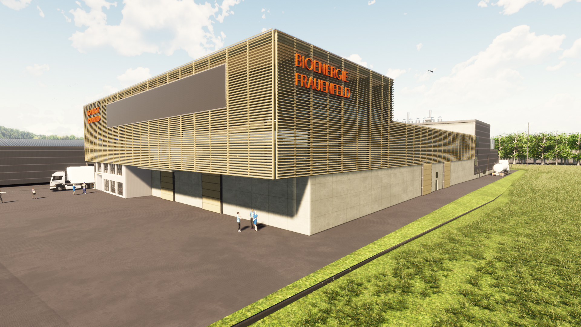 Wir besuchen mit dem SVUT die Bioenergie Frauenfeld AG